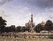 HEYDEN, Jan van der View of the Westerkerk, Amsterdam china oil painting reproduction